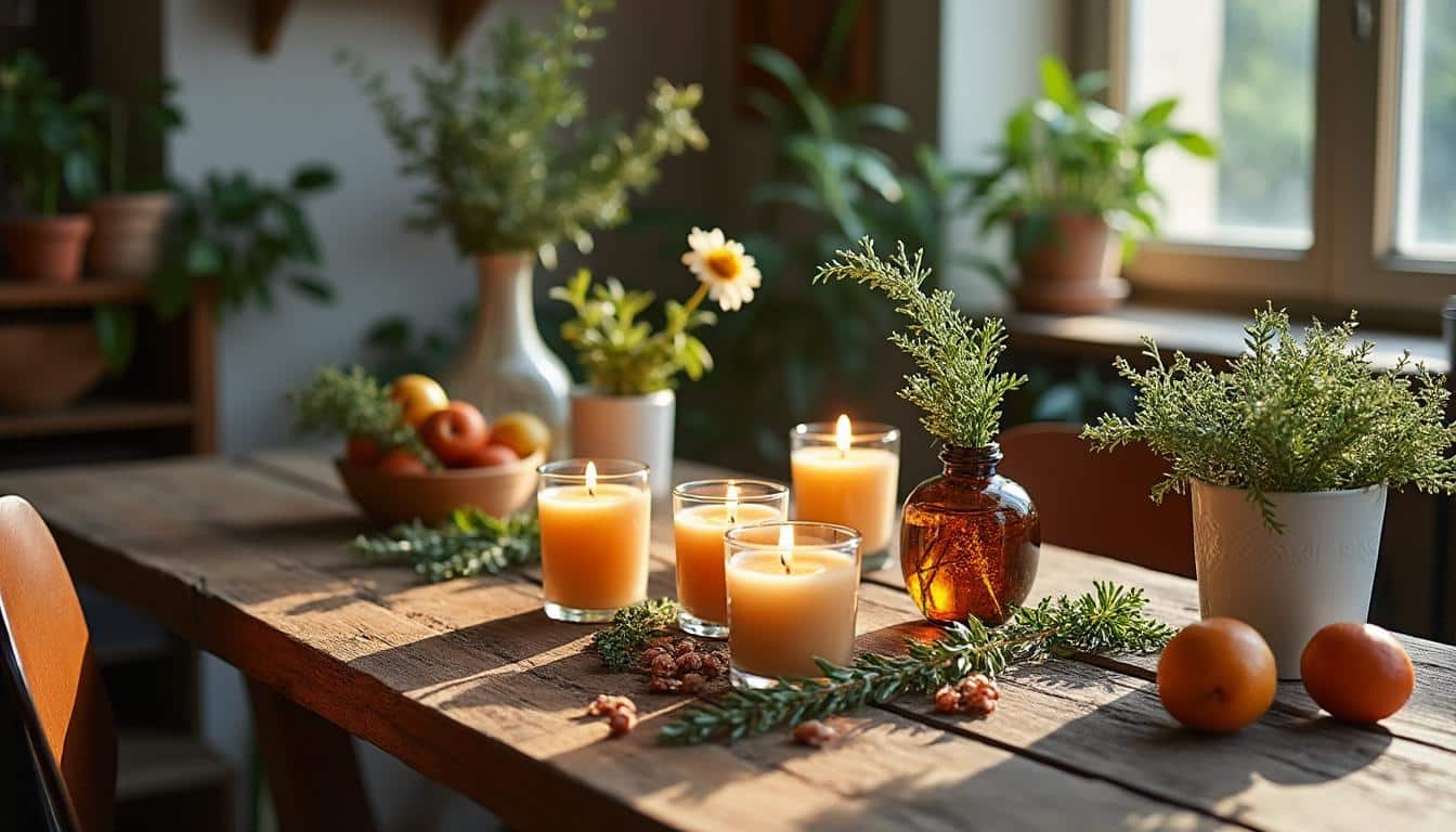 Fabriquer sa propre bougie parfumée maison pour personnaliser sa décoration