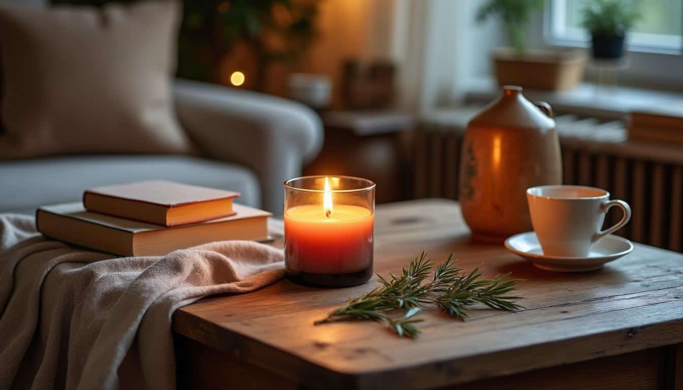 Bougie parfumée : astuces pour instaurer une atmosphère apaisante au salon