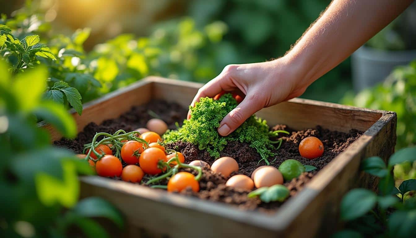 Comment utiliser le compost au potager à partir des déchets de cuisine de la maison ?