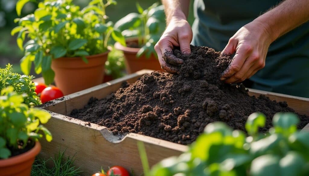 Créer un sol riche pour votre maison grâce au compost au potager