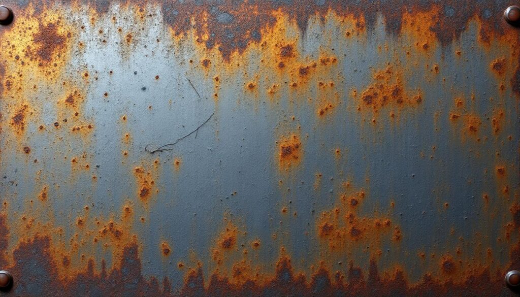 Traiter une équerre mur en métal rouillé efficacement