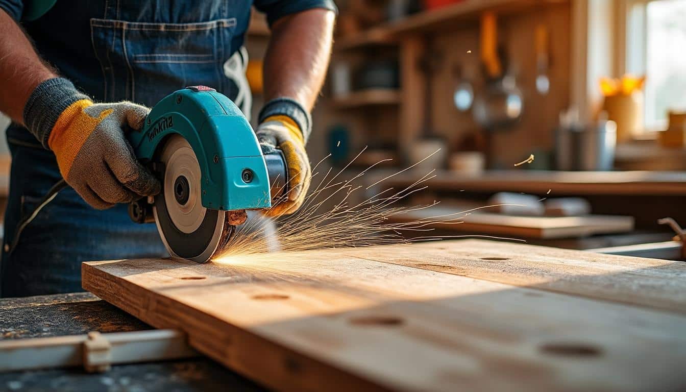 Illustration: Comprendre le fonctionnement et l’intérêt de la scie plongeante Makita