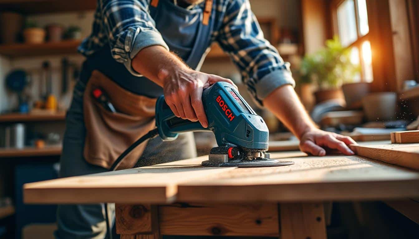 Illustration: Pourquoi choisir une scie à onglet radiale Bosch pour vos projets ?