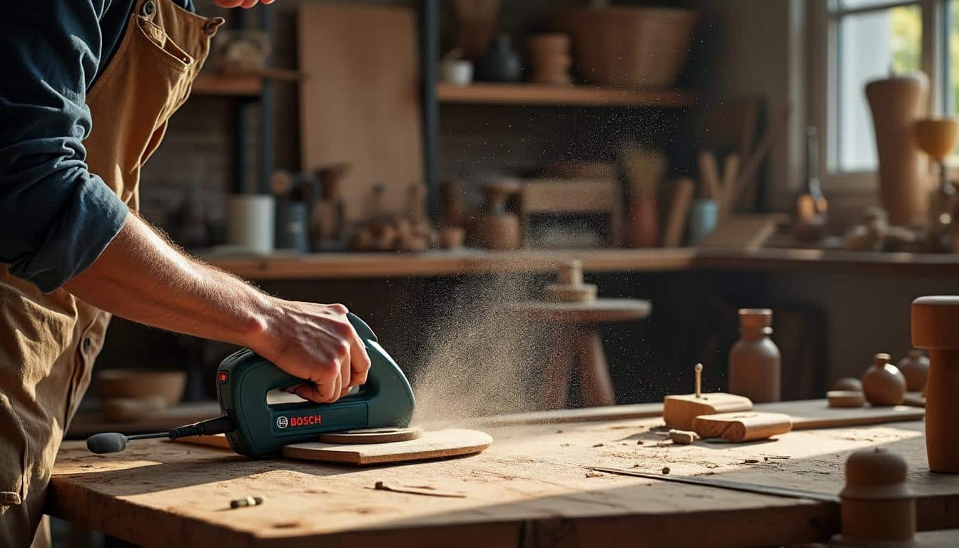 Bosch scie à onglet radiale : précision et puissance pour vos projets