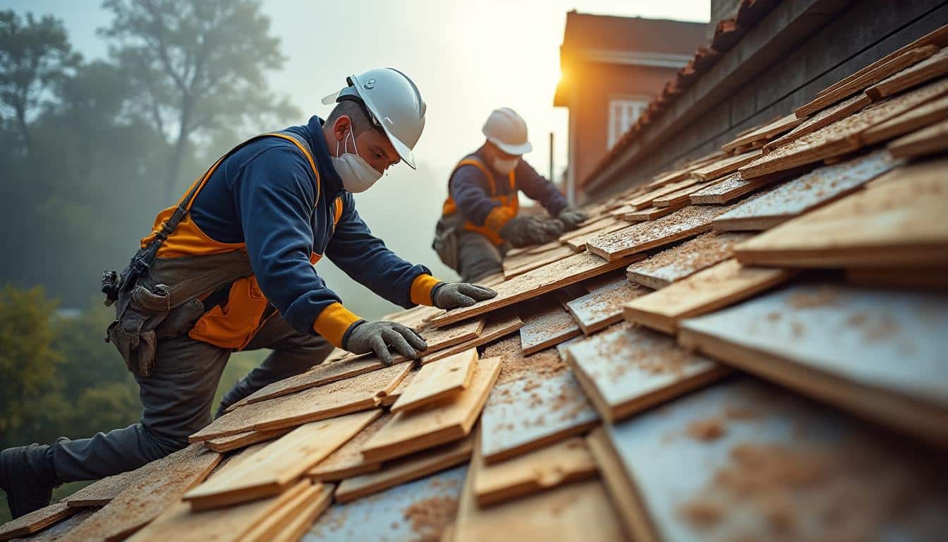 Désamiantage de toiture prix : guide complet pour bien estimer