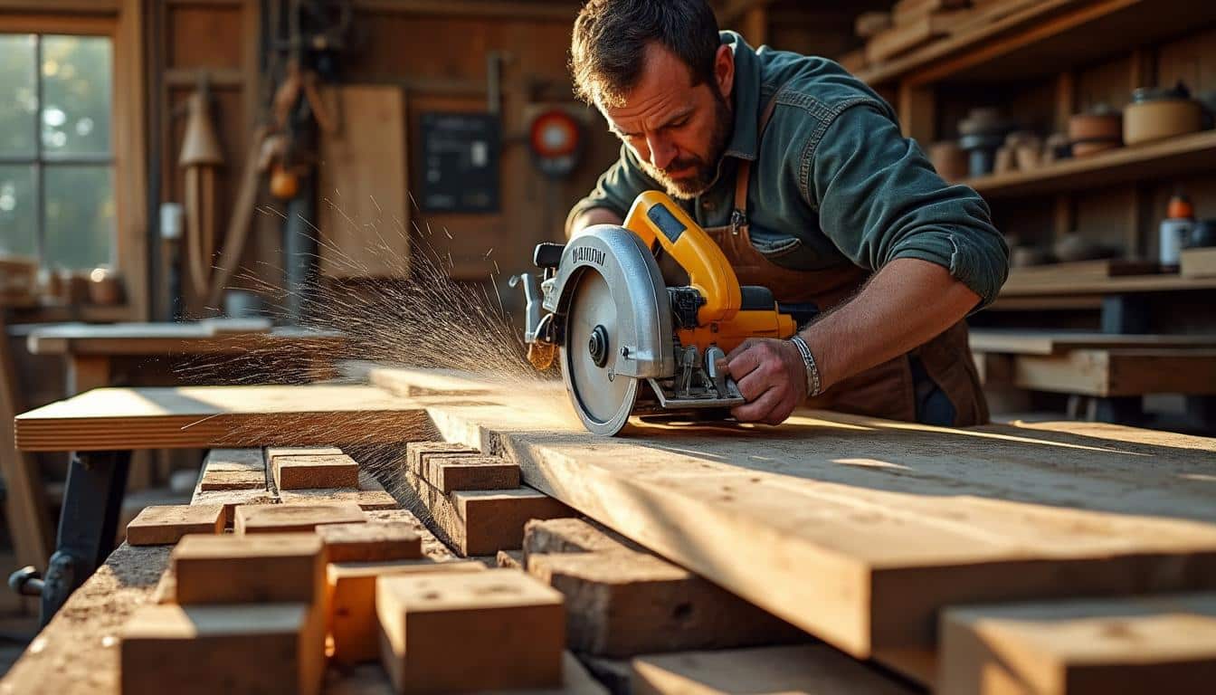 Illustration: Pourquoi choisir une lame de scie circulaire 600 mm au carbure de fabrication allemande ?