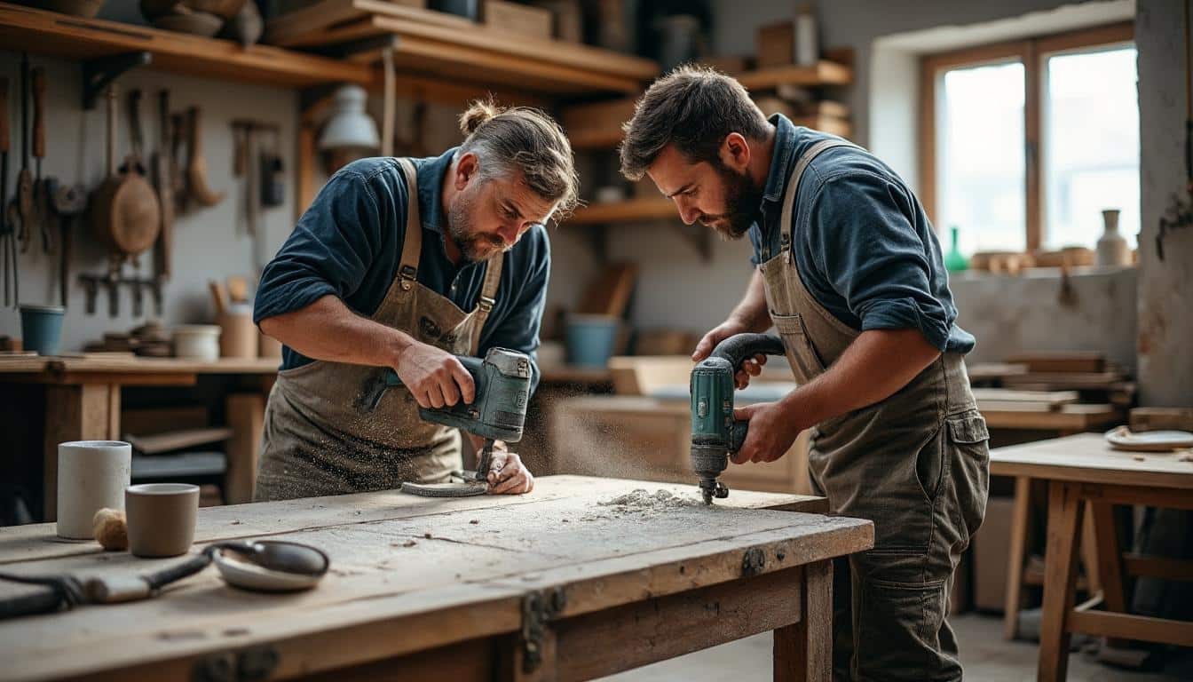 Illustration: Comprendre la différence essentielle entre la perceuse à percussion et le perforateur