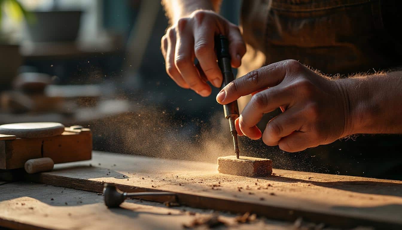 Scie à onglet Scheppach HM254 : précision et puissance au top