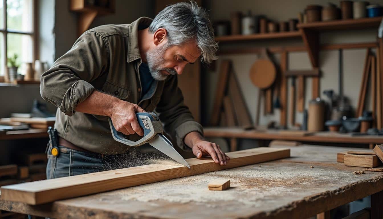 Illustration: Comprendre les techniques de coupe et la préparation des plinthes pour un ajustement parfait