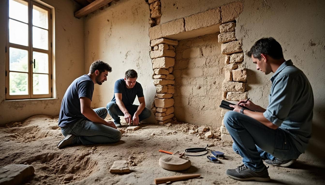 Illustration: Comprendre les fondations des maisons anciennes : un pilier du patrimoine