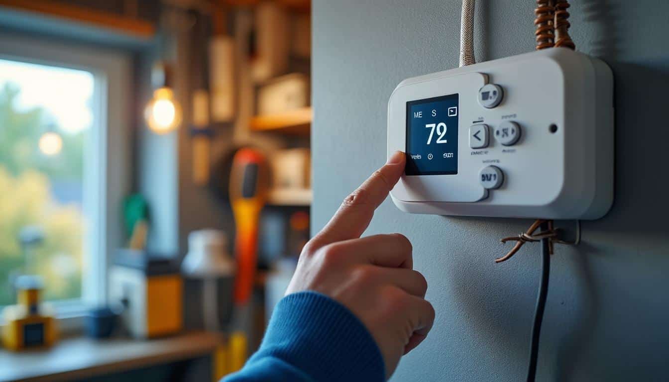 Illustration: Comprendre le rôle et le fonctionnement du thermostat dans un système de chauffage