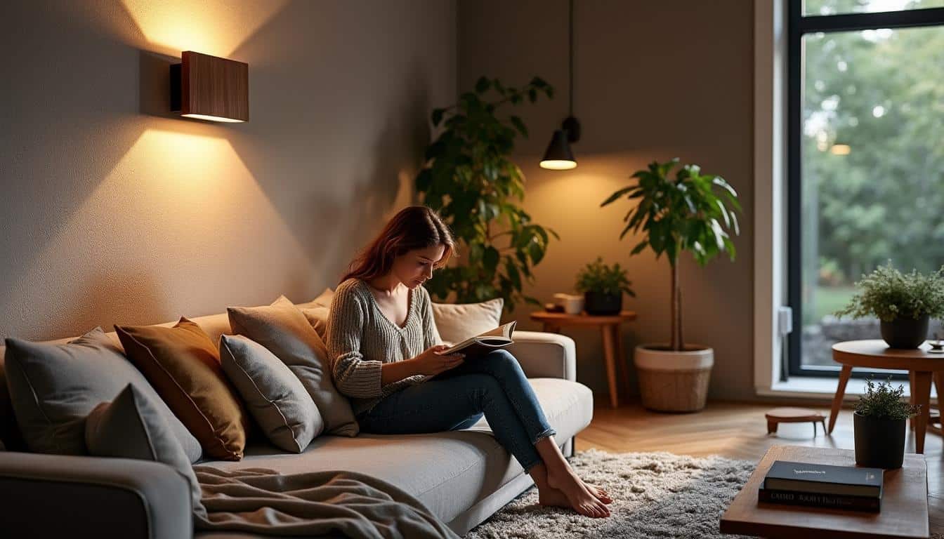 Illustration: Pourquoi privilégier une applique murale en bois et noir dans votre intérieur ?