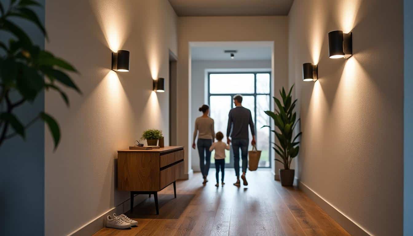 Illustration: Comprendre les luminaires muraux adaptés aux couloirs