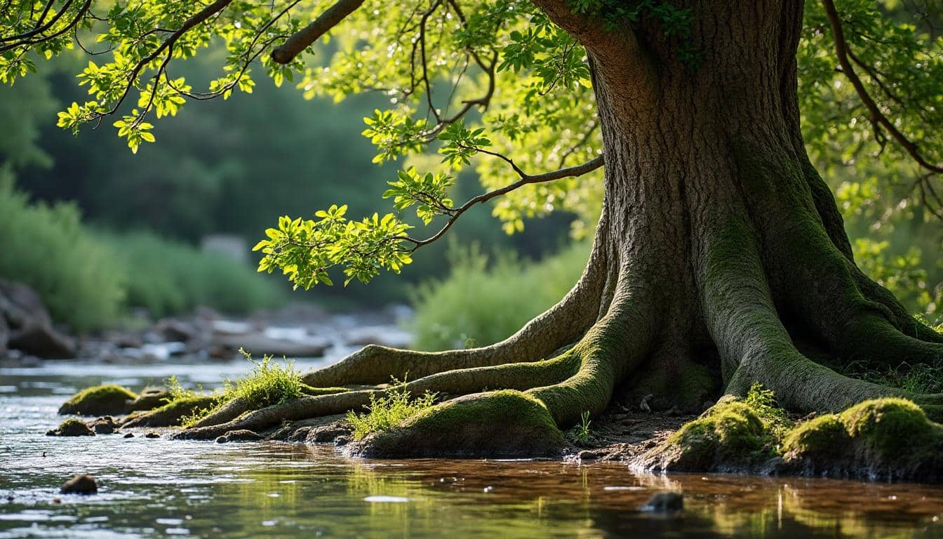 Illustration: Comprendre l’arbre d’aulne et son environnement naturel