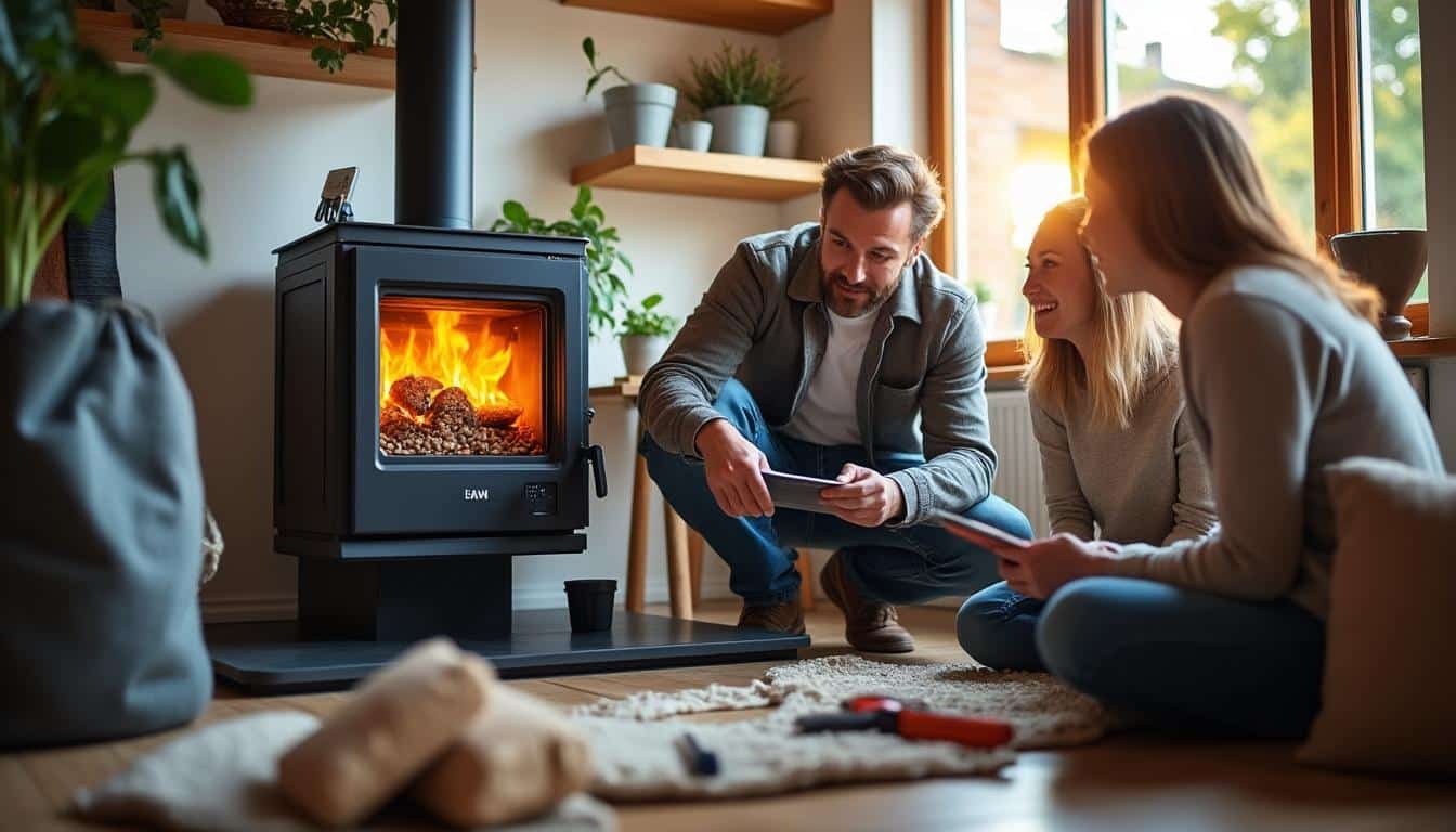 Illustration: Comprendre le fonctionnement de la chaudière à granulés : une solution moderne et écologique