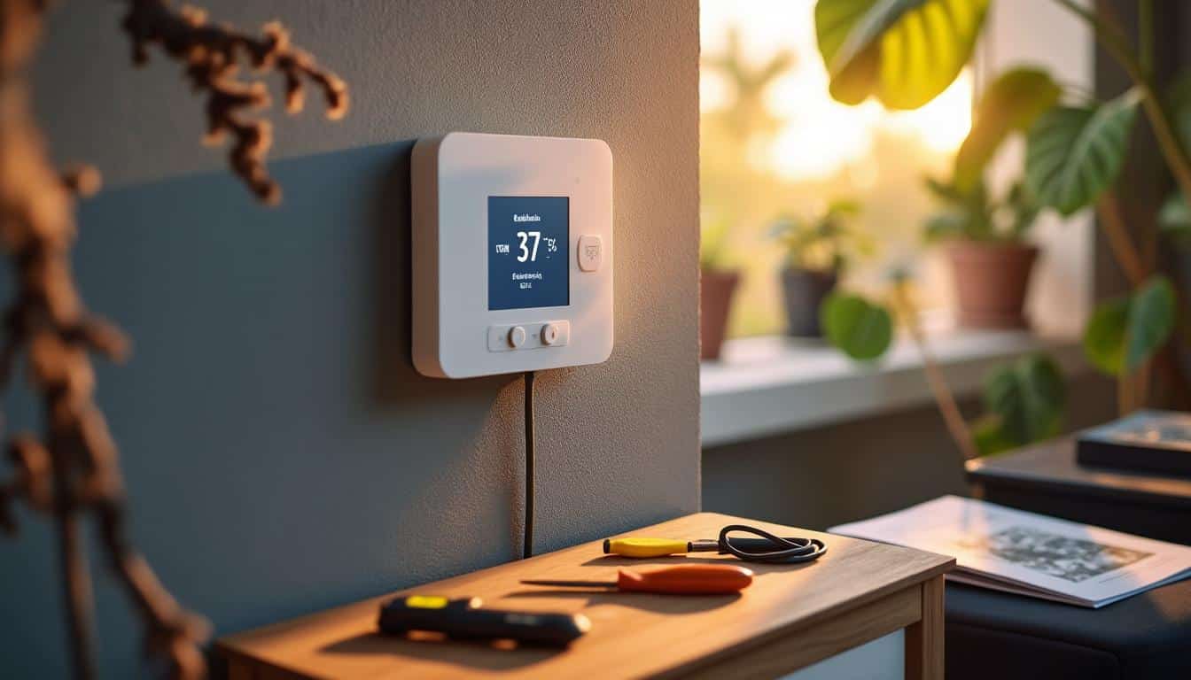 Illustration: Comprendre le thermostat sans fil et ses composants essentiels