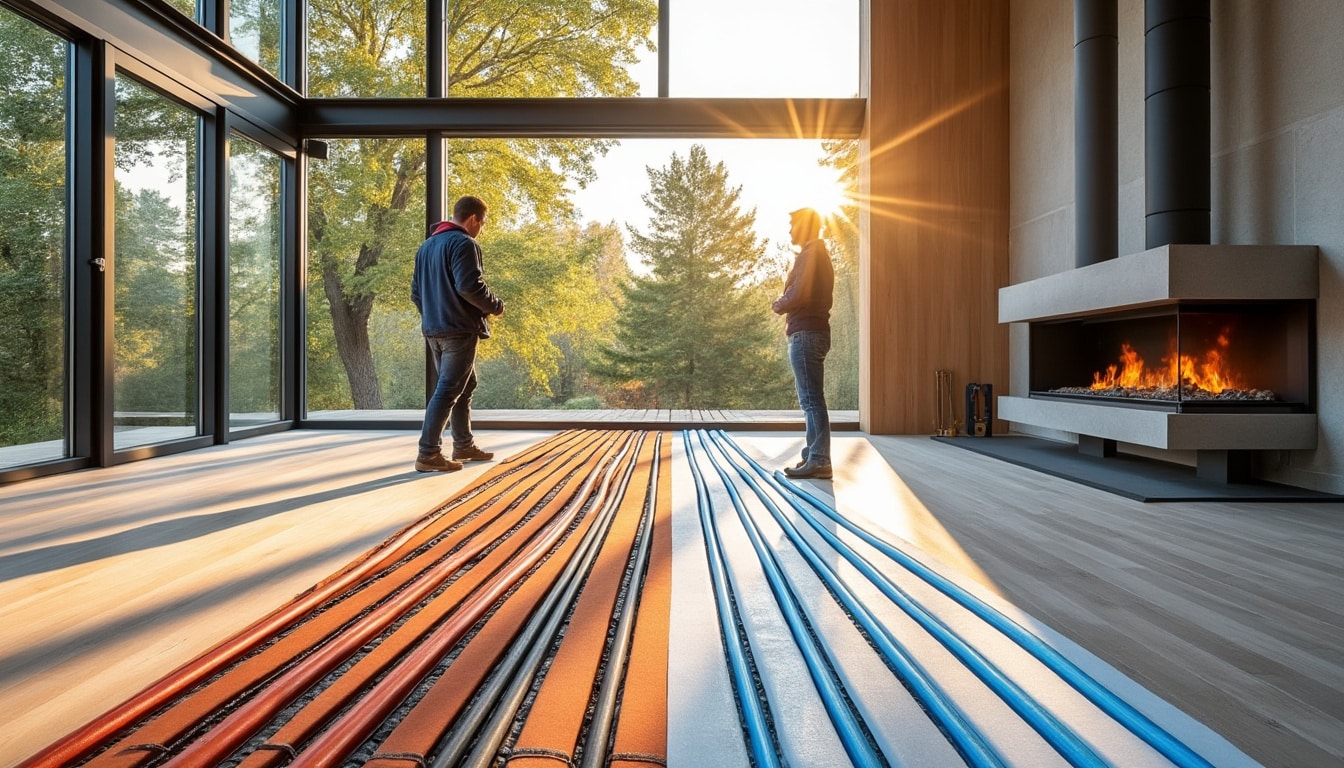 Illustration: Comprendre les types de plancher chauffant pour bien chauffer votre sol