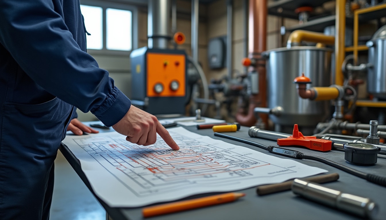 Illustration: Comprendre les bases d’un circuit hydraulique pour le chauffage