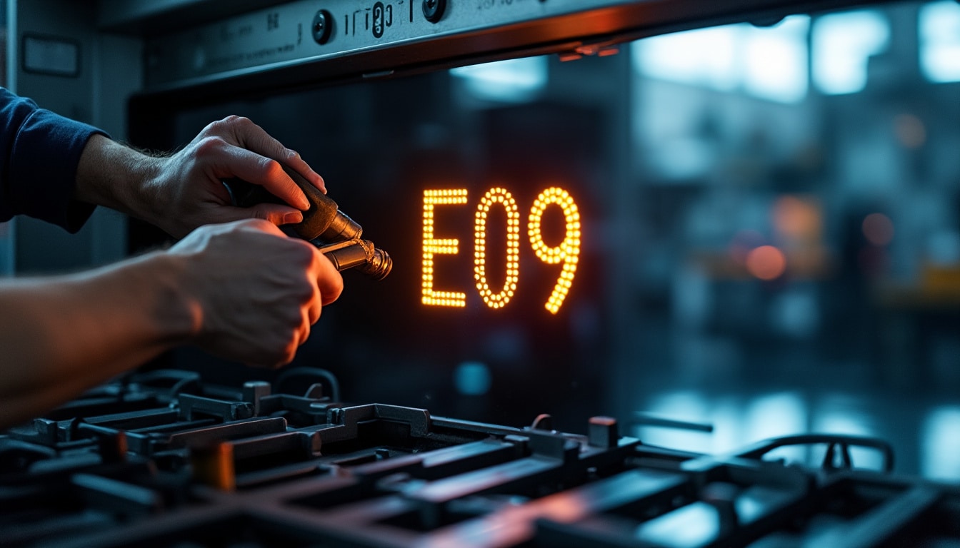 Code E09 de De Dietrich : comprendre et résoudre l’erreur rapidement