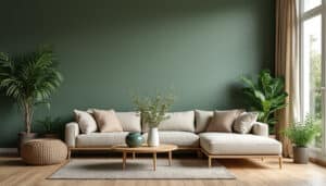 Peinture en vert sauge : apaiser et sublimer votre intérieur naturellement